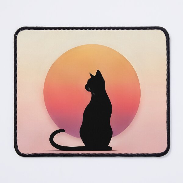 Item preview, Cat - Silhouette Gradient #2 designed and sold by Pokemondundee.