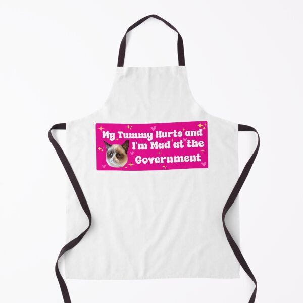 Item preview, My Tummy Hurts and I’m Mad at the Government Cat designed and sold by PixVib.