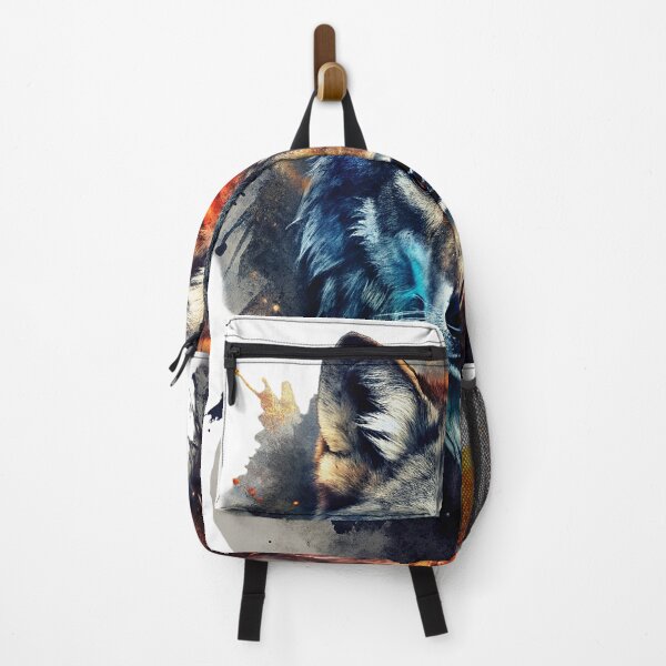 Item preview, grey wolf animal art designed and sold by 1081900shop.