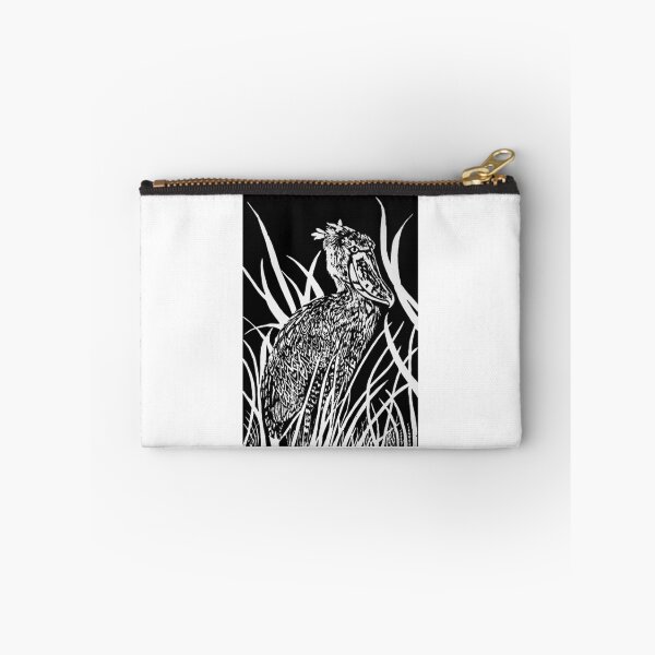 Item preview, Shoebill Linoprint designed and sold by LunaArtSpace.