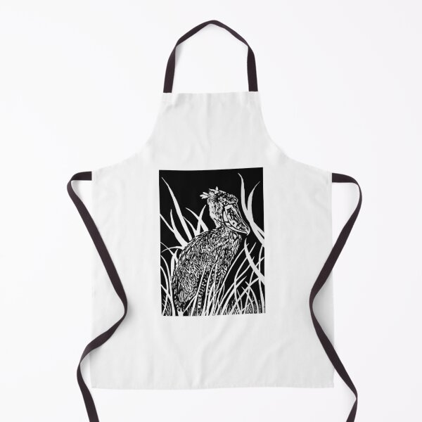 Item preview, Shoebill Linoprint designed and sold by LunaArtSpace.