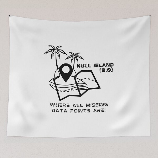 Item preview, Null Island: Where Data Goes to Die designed and sold by Scassi.