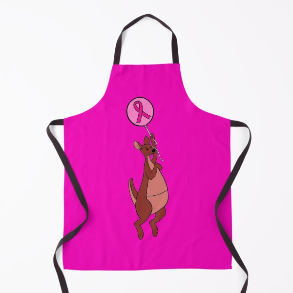 Item preview, Kanga-Roo Hanging from an Awareness Ribbon Balloon (Pink) designed and sold by CaitlynConnor.