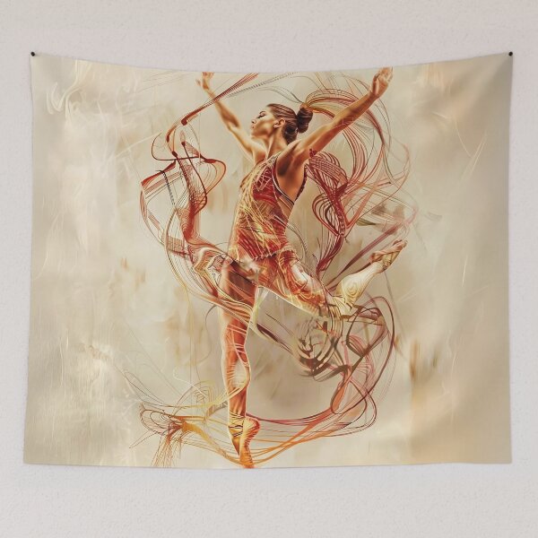 Item preview, The Female Dancer Art designed and sold by Obsidian Ink by Wilshire.