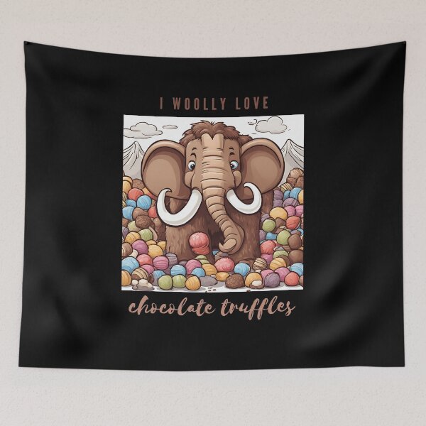 Item preview, Chocolate Truffles Woolly Mammoth designed and sold by sydney-syder.