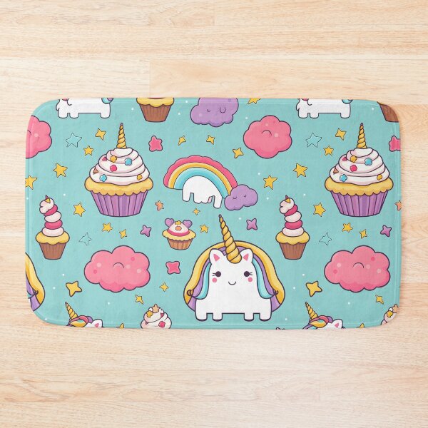 Item preview, Cartoon Unicorn seamless pattern  designed and sold by PHETChi-02.