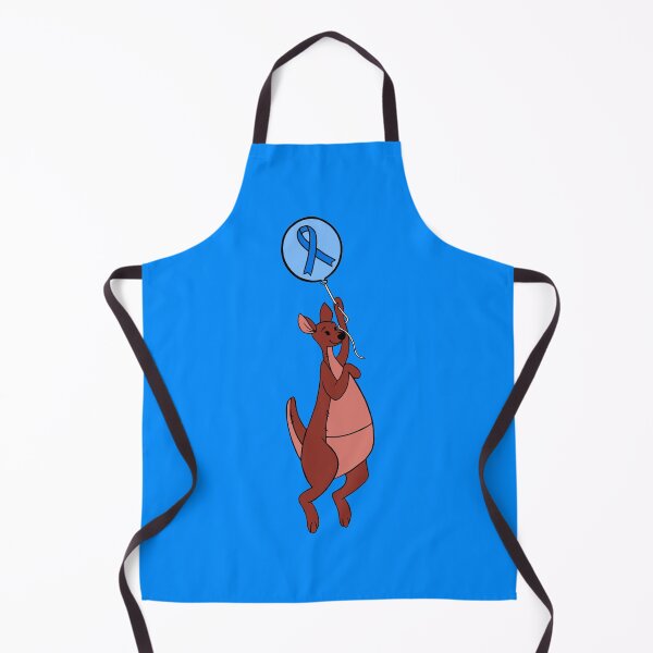 Item preview, Kanga-Roo Hanging from an Awareness Ribbon Balloon (Blue) designed and sold by CaitlynConnor.