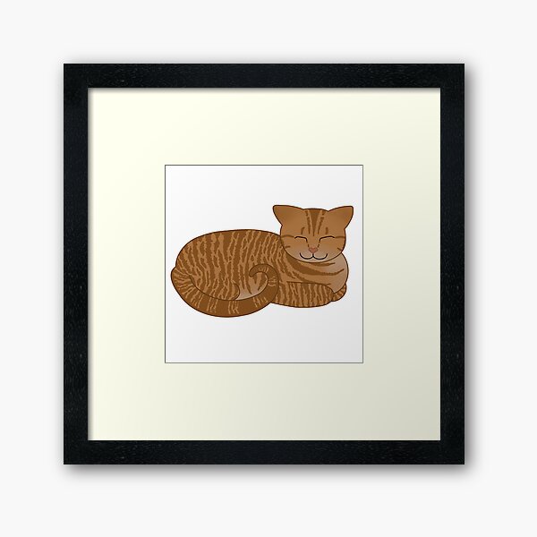 Item preview, Happy Orange Tabby  designed and sold by pheyth.