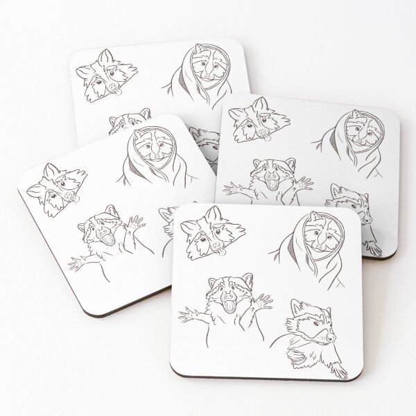 Item preview, raccoon follies  designed and sold by Nandy18.