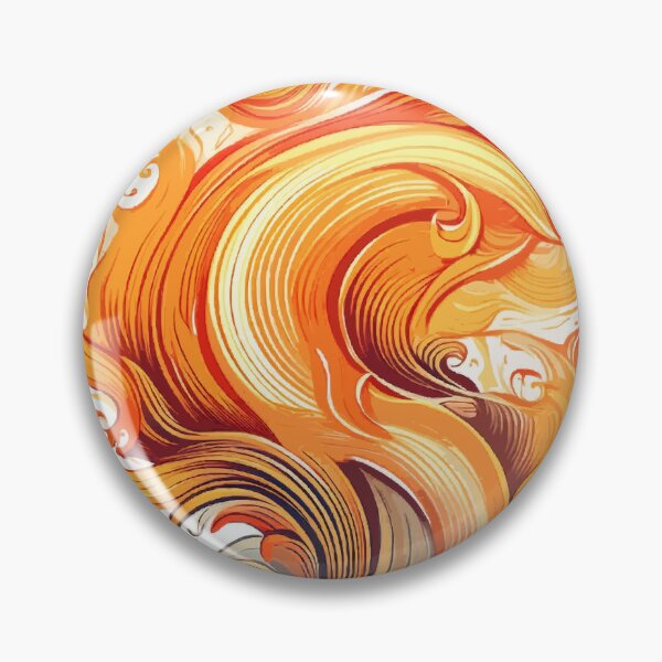 Item preview, Scorching Rhythms: Abstract Heatwave Art designed and sold by bb-15artstudio.