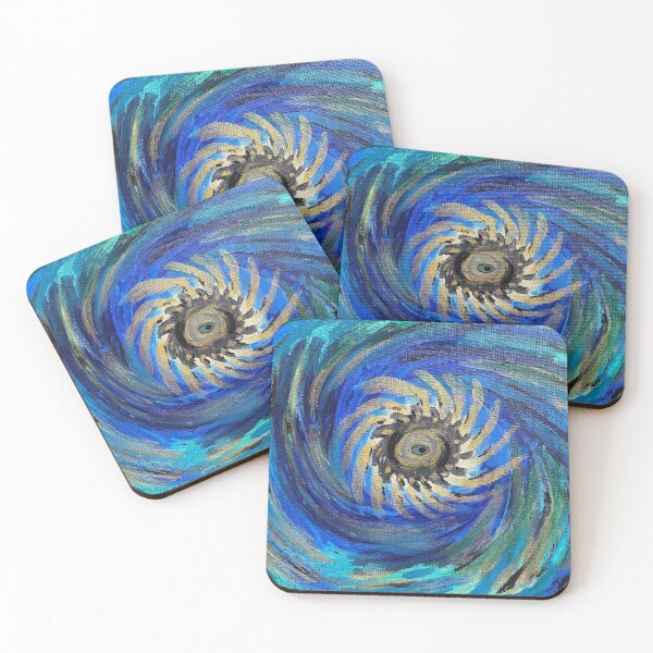 Item preview, Eye of the storm/ocean spirit designed and sold by Cece42.