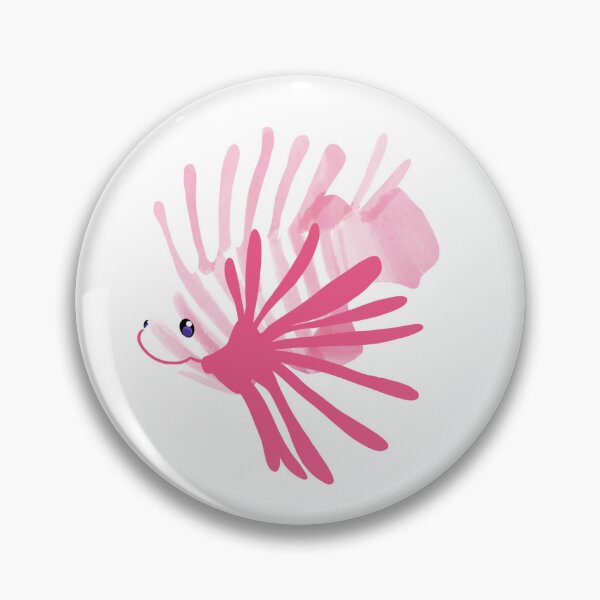 Item preview, Pink Lion Fish  designed and sold by StickerShark10.