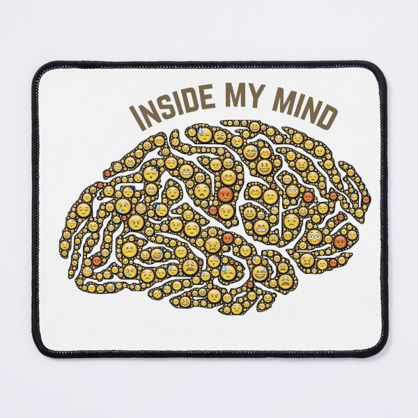 Item preview, Inside my brain a funny story of emojis designed and sold by Cosmicworld07.