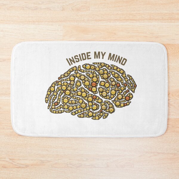 Item preview, Inside my brain a funny story of emojis  designed and sold by Cosmicworld07.