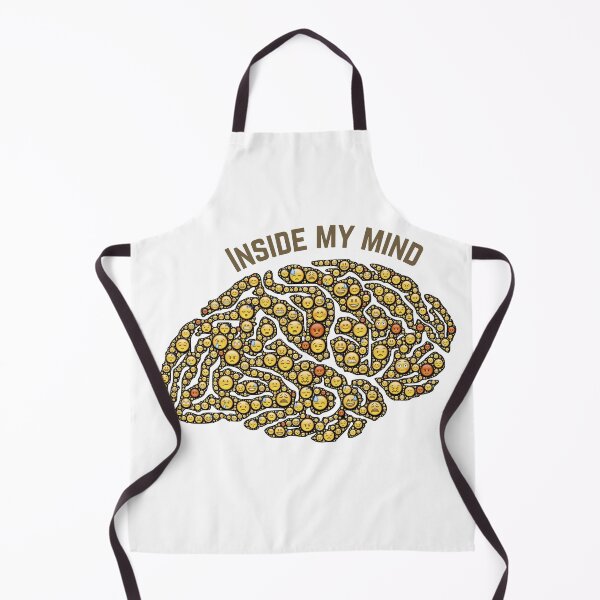 Item preview, Inside my brain a funny story of emojis  designed and sold by Cosmicworld07.