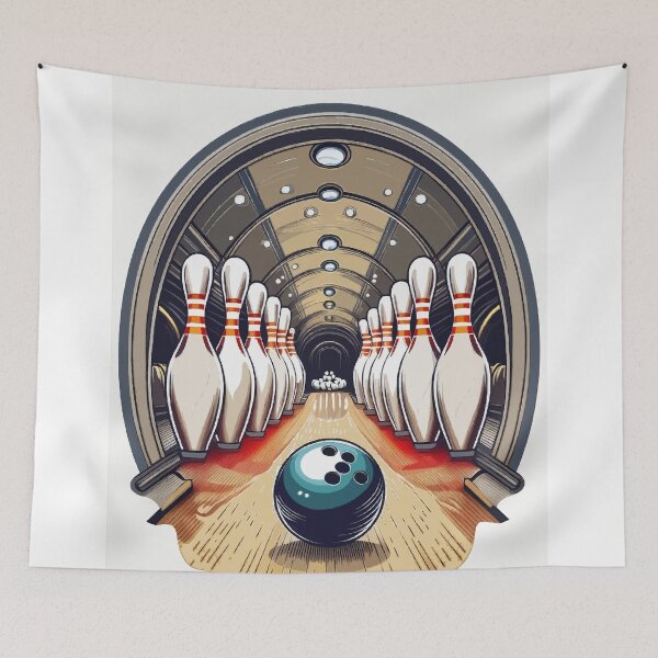 Item preview, Strike Memories: Retro Bowling Alleys designed and sold by bb-15artstudio.
