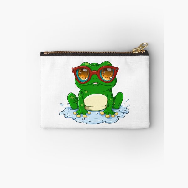 Item preview, Cute Frog with Glassses designed and sold by vasetti-press.