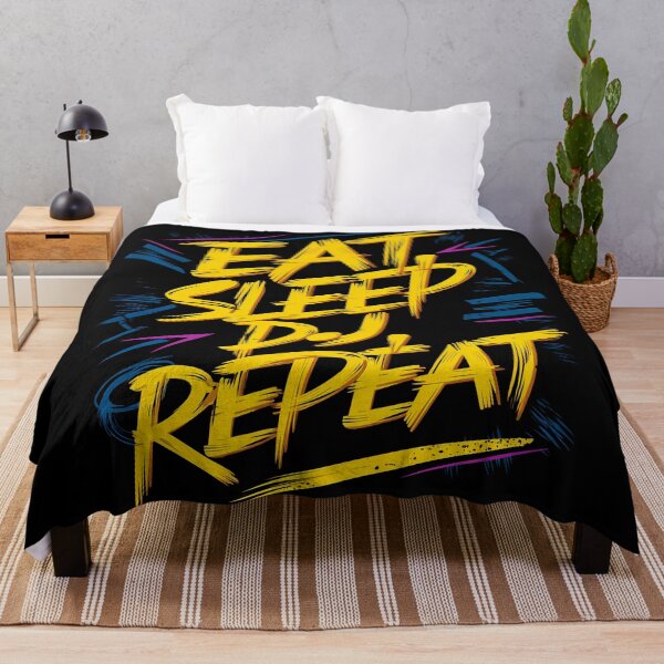 Item preview, Eat, Sleep, DJ, Repeat (Transparent Variant) designed and sold by DJ-Portable.
