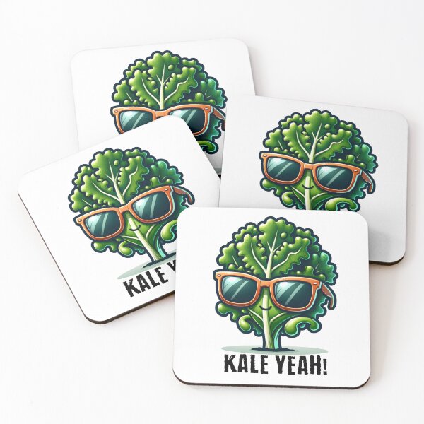 Item preview, Funny Cartoon Kale  designed and sold by Whimsywilds.