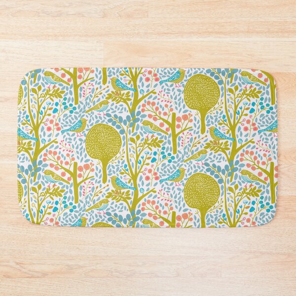 Item preview, Bird and Tree Pattern - Colorful Nature-Inspired Design designed and sold by MindFulStudios.