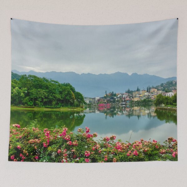 Item preview, SAPA Lake, a setting of serenity designed and sold by franck380.