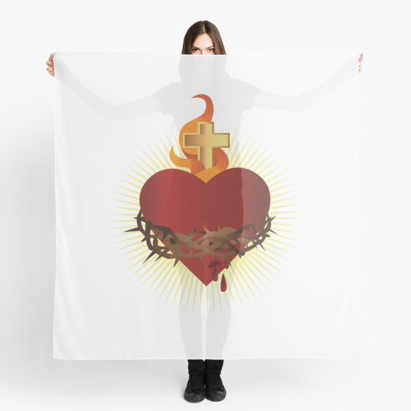 Item preview, Sacred Heart of Jesus designed and sold by AlMAO2O.