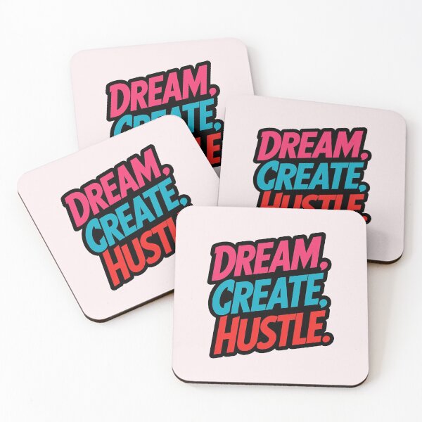 Item preview, Dream Create Hustle, Motivation and inspirational designed and sold by shaswag.