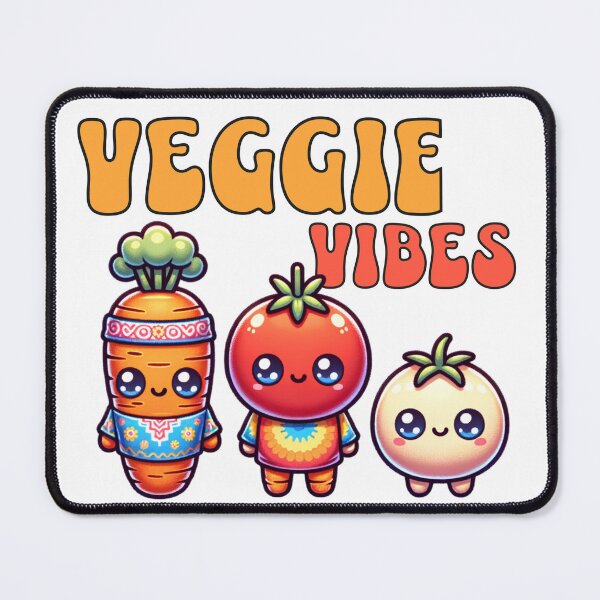 Item preview, Cute Veggie Hippies designed and sold by Whimsywilds.