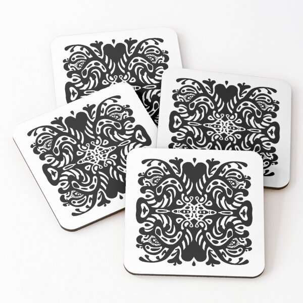 Item preview, dicentra (black) designed and sold by ShirewolfWorks.