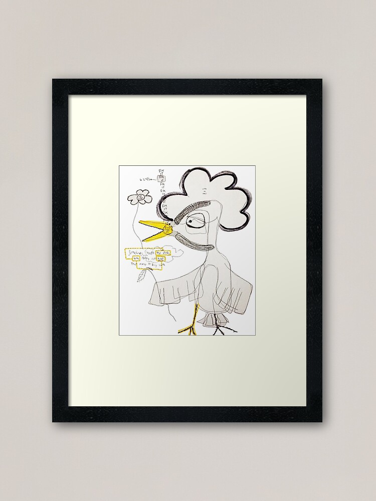 Alternate view of Needle Nose Framed Art Print