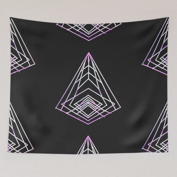 Item preview, Cosmic Abstract Cyberpunk Pyramid designed and sold by Chubuter.