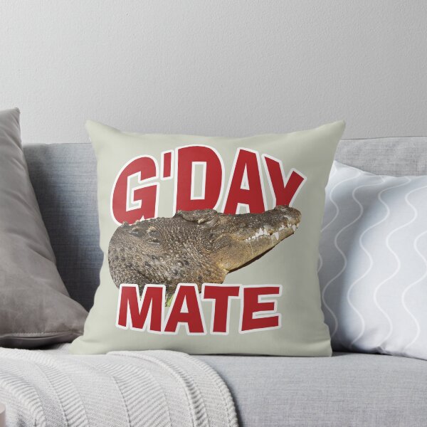 Aperçu de l'œuvre G'day Mate - crocodile créée et vendue par Jenny Dyer.