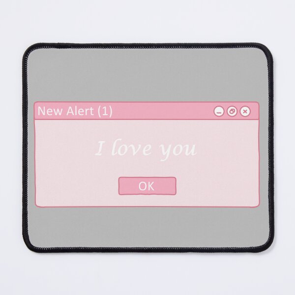 Item preview, I Love You Notification designed and sold by EttieTheYettie.