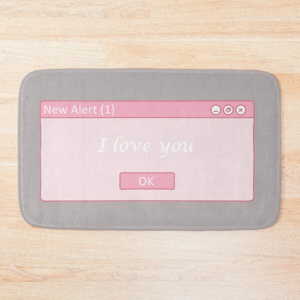 Item preview, I Love You Notification designed and sold by EttieTheYettie.
