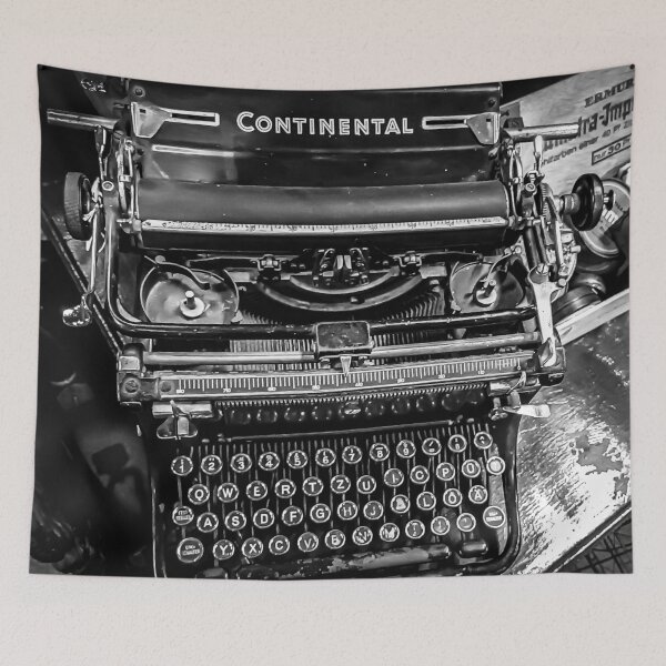 Item preview, The Vintage Typewriter Black and White - Bendigo, Victoria, Australia designed and sold by Steven Jodoin.