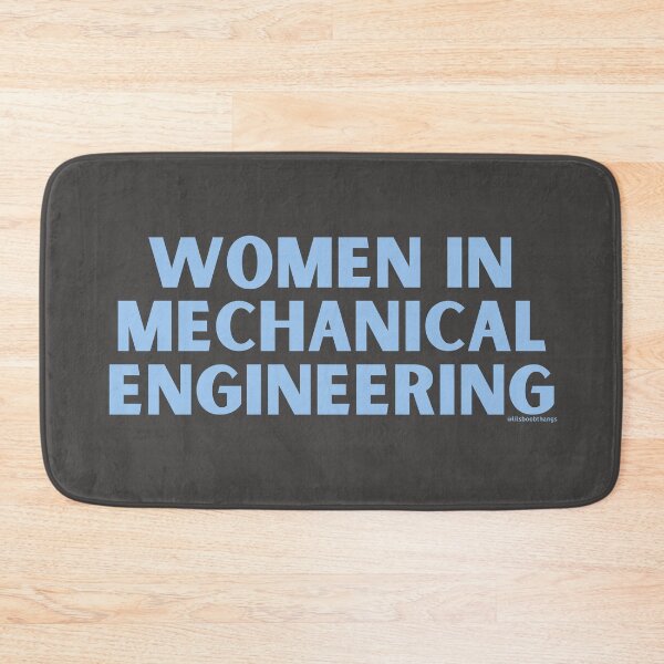 Item preview, Women in Mechanical Engineering. v5b, blue | @lilsboobthangs designed and sold by lilsboobthangs.