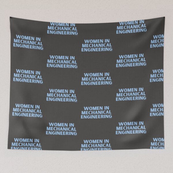 Item preview, Women in Mechanical Engineering. v5b, blue | @lilsboobthangs designed and sold by lilsboobthangs.