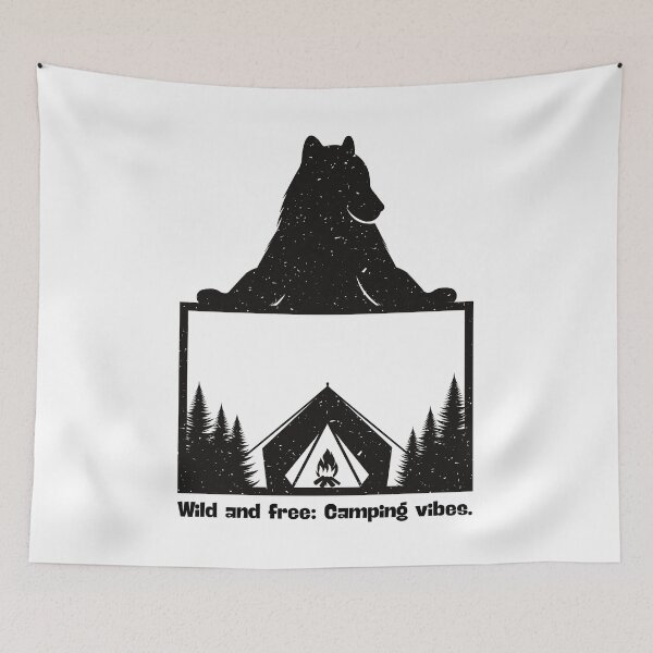 Item preview, Camping vibes designed and sold by JunnieP.