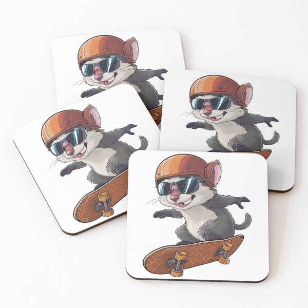 Item preview, Quoll Skateboarding, Cartoon Style, Cute  Animals, Funny Quoll  designed and sold by Porcupine Tees ⭐⭐⭐⭐⭐.