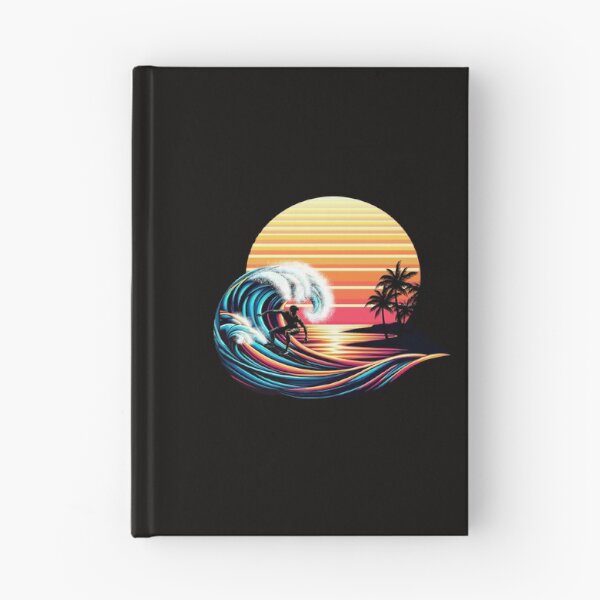 Item preview, Surfing A Wave at Sunset designed and sold by artcolory.