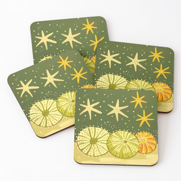 Item preview, Starry Sea Urchins and Starfish designed and sold by StarmanArts.