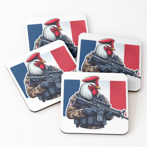 Item preview, Crowing for Glory: French Soldier Rooster designed and sold by CyberWindow.