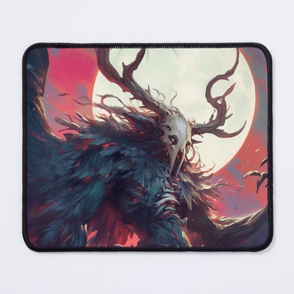Item preview, The Great Wendigo Tarot Card | Print designed and sold by Unrooted.