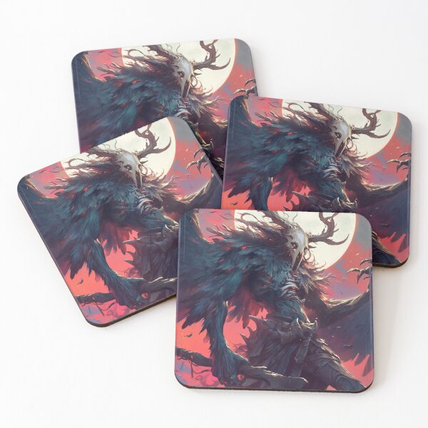 Item preview, The Great Wendigo Tarot Card | Print designed and sold by Unrooted.