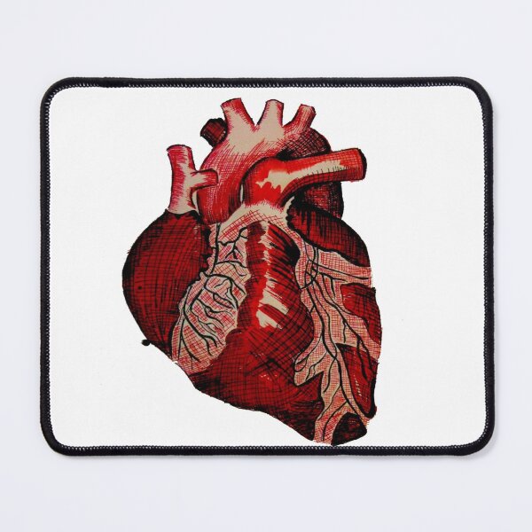 Item preview, Human Heart Anatomical Drawing designed and sold by patrickcallan.