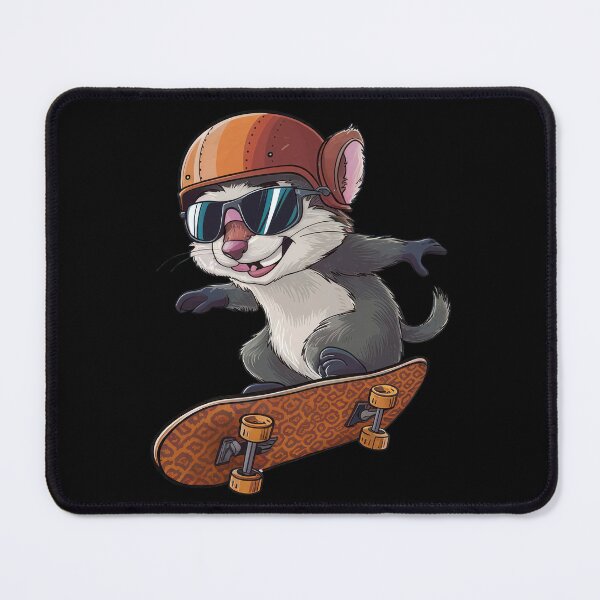 Item preview, Quoll Skateboarding, Cartoon Style, Cute Animals, Funny Quoll designed and sold by Porcupine Tees ⭐⭐⭐⭐⭐.