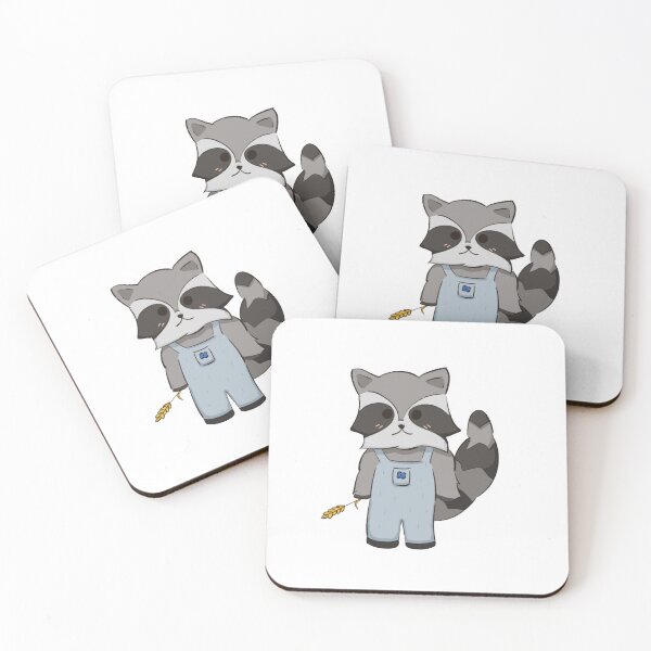 Item preview, Raccoon Overalls designed and sold by alopricity.