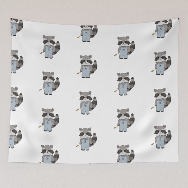 Item preview, Raccoon Overalls designed and sold by alopricity.