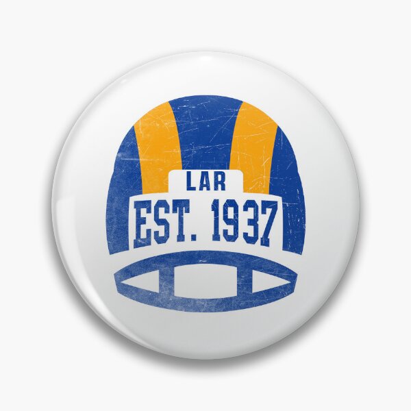 Item preview, Los Angeles Throwback Football Helmet designed and sold by Bo-Bros-Tees.