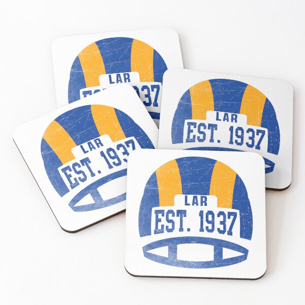 Item preview, Los Angeles Throwback Football Helmet designed and sold by Bo-Bros-Tees.